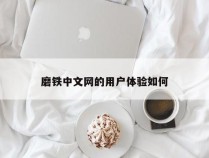 磨铁中文网的用户体验如何
