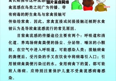 禽流感传播机制与途径