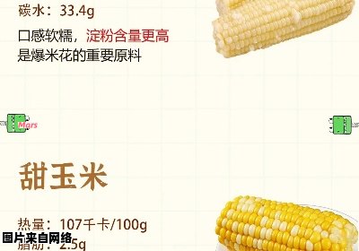玉米的卡路里含量有多高呢？