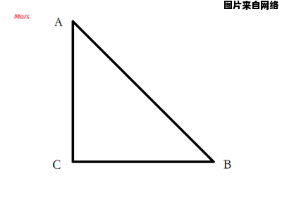 三角形abc中，角a为直角