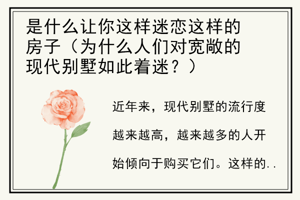 是什么让你这样迷恋这样的房子（为什么人们对宽敞的现代别墅如此着迷？）.jpg