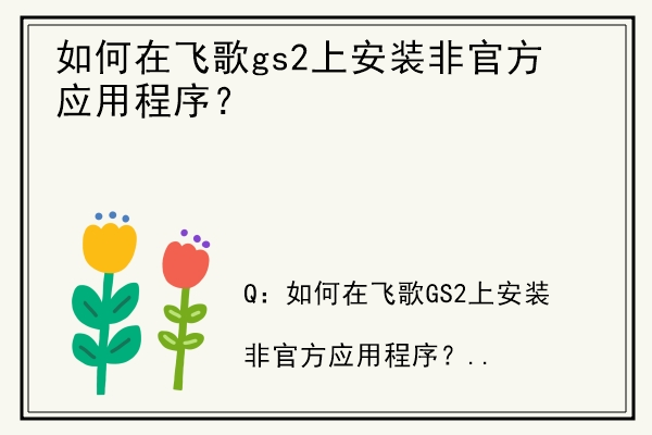 如何在飞歌gs2上安装非官方应用程序？.jpg